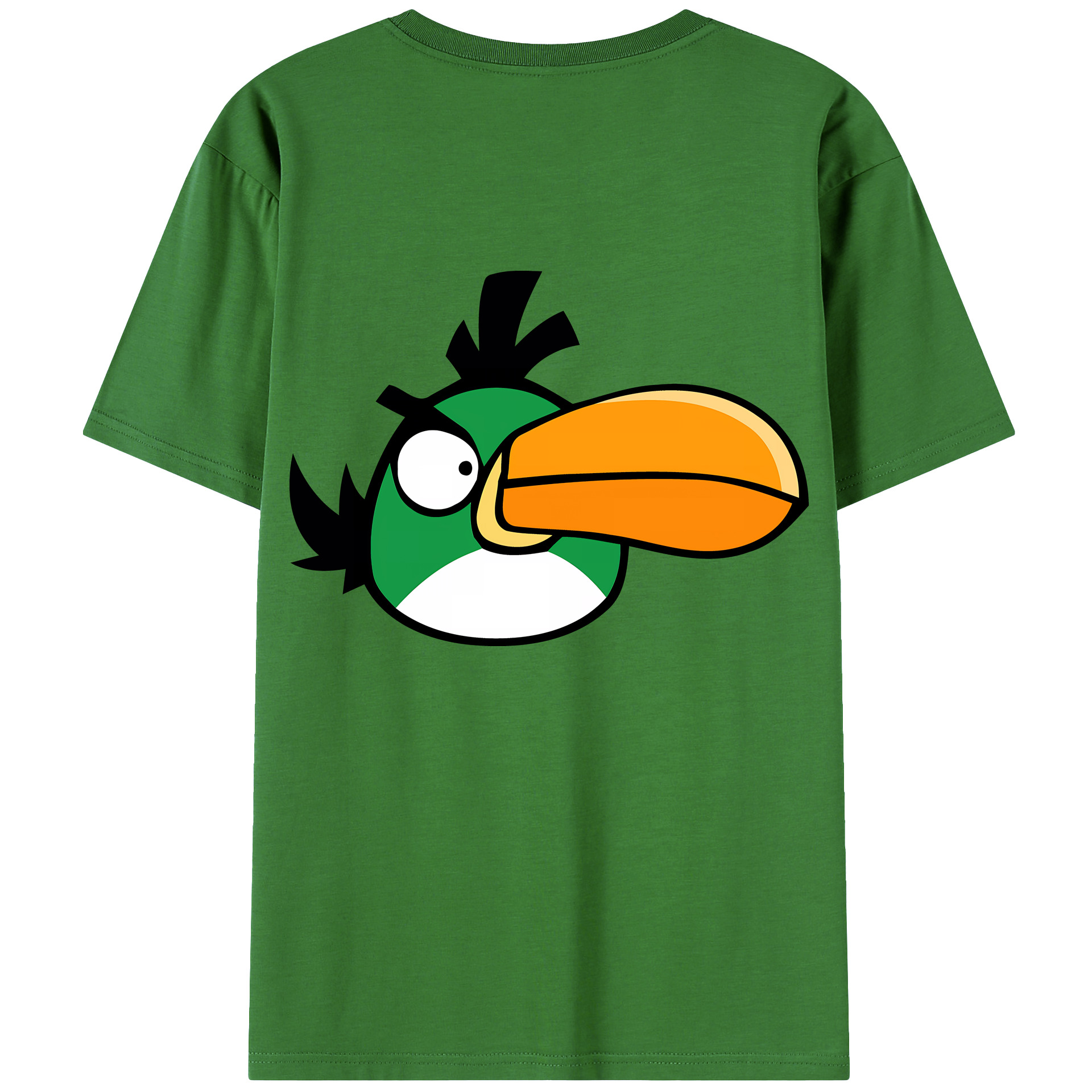 （画像用） Angry Birds アングリーバード レディース半袖Tシャツ(バックプリント)